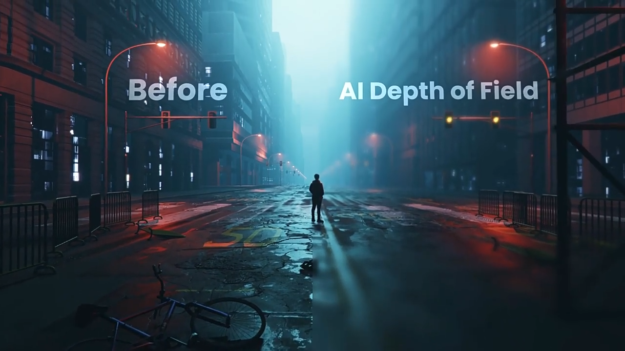 【AE插件】人工智能景深模糊特效 AI Depth of Field V1.0 Win+使用教程